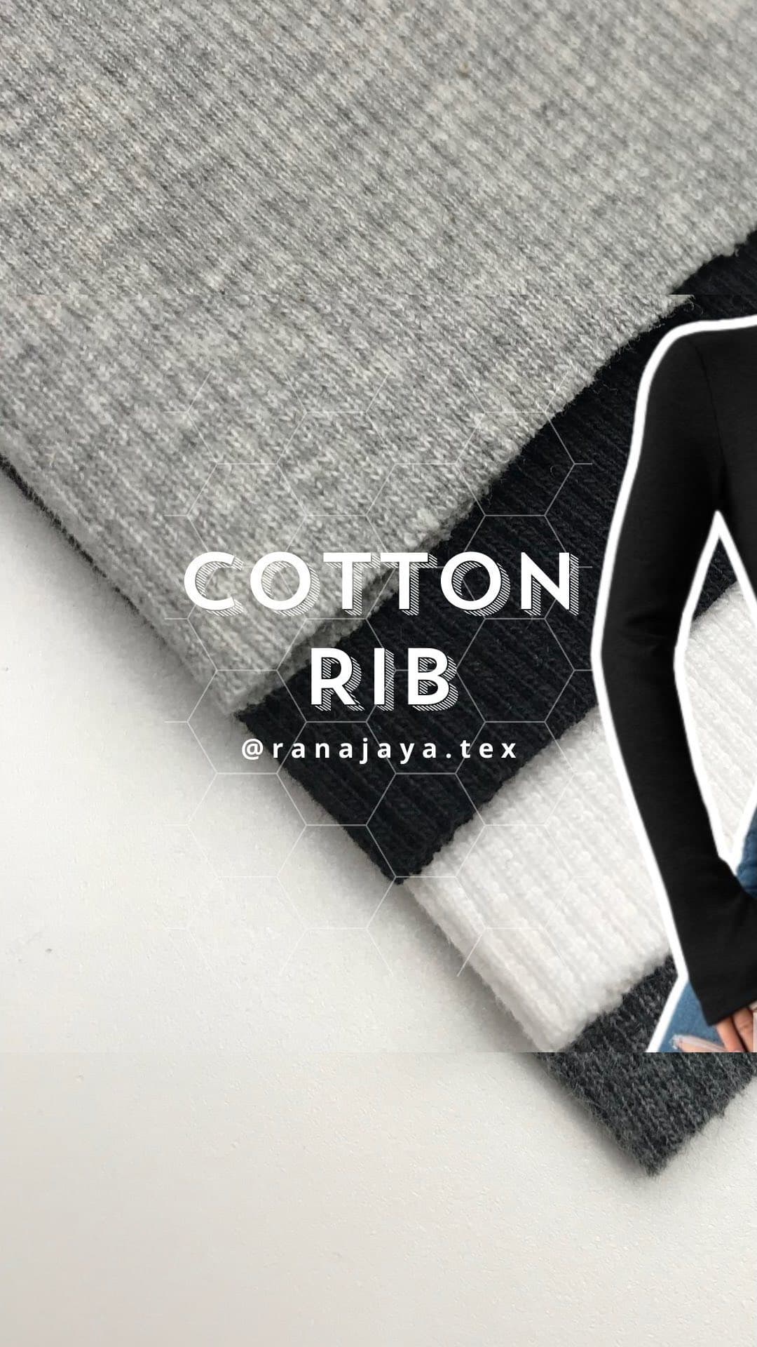 Cotton Rib