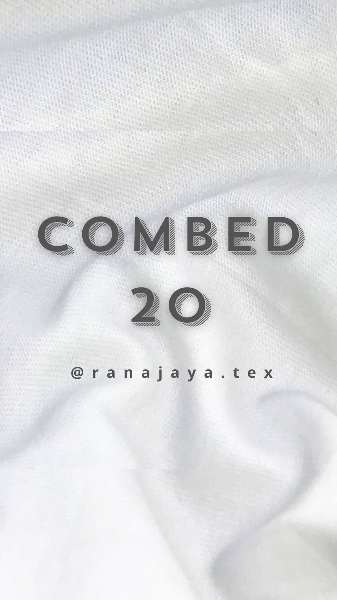 Combed 20 — Cotton & Combed